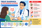 Uống rượu xong bị tiêu chảy: 3 cách xử lý nhanh tại nhà